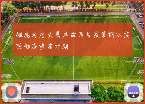 雄鹿考虑交易库兹马与波蒂斯以实现彻底重建计划